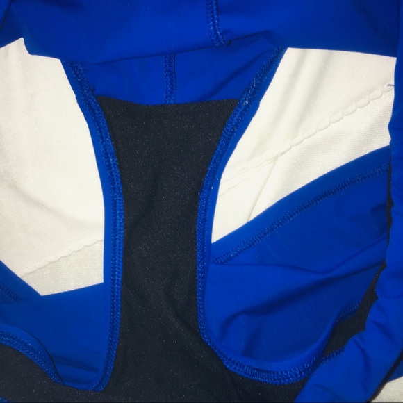 Talbots bright royal blue Mini Swim mini Skirt 10 - Picture 2 of 7